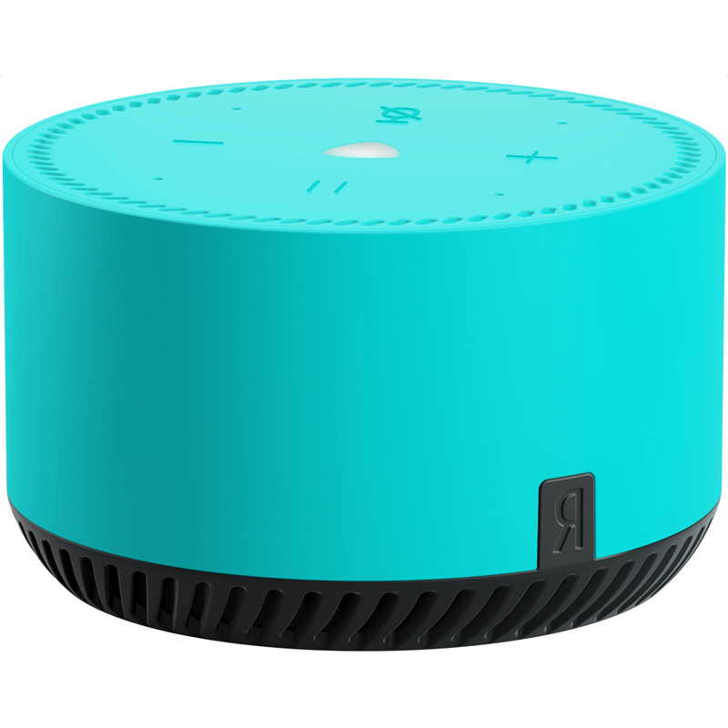 Умная колонка ЯНДЕКС Станция Лайт 5Вт, с Алисой, бирюзовый мята [yndx-00025g] 